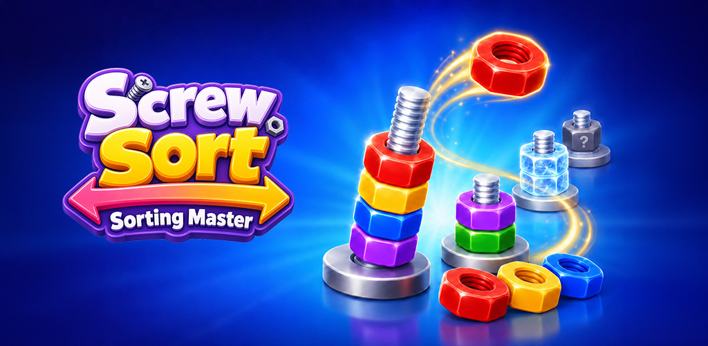 Screw Sort: Sorting Master